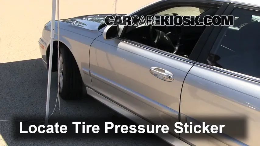 2004 Hyundai Sonata 2.4L 4 Cyl. Tires & Wheels Check Tire Pressure
